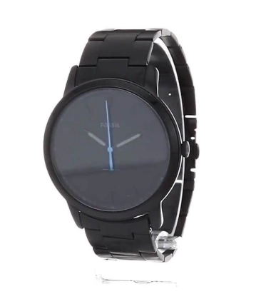 Reloj Analógico Para Hombre Fossil Fs5308 Minimalista Negro