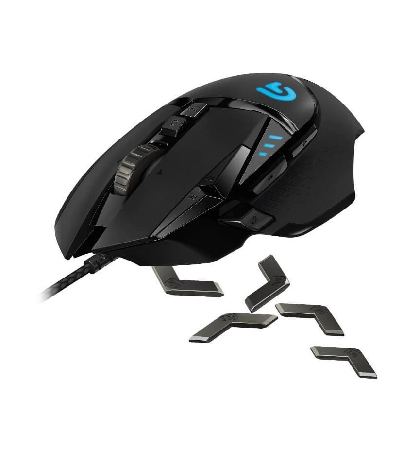 Mouse Logitech G502 Proteus Core Para Gamers 11 Botones Peso Ajustable - VALMARA