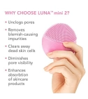 Limpieza Facial Exfoliación Con Ultrasonido Luna Mini 2 De Foreo Rosado - VALMARA