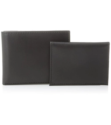 Billetera En Cuero Para Hombre Tommy Hilfiger Dore Passcase Color Negra