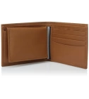 Billetera En Cuero Para Hombre Tommy Hilfiger Dore Passcase Color Café - VALMARA