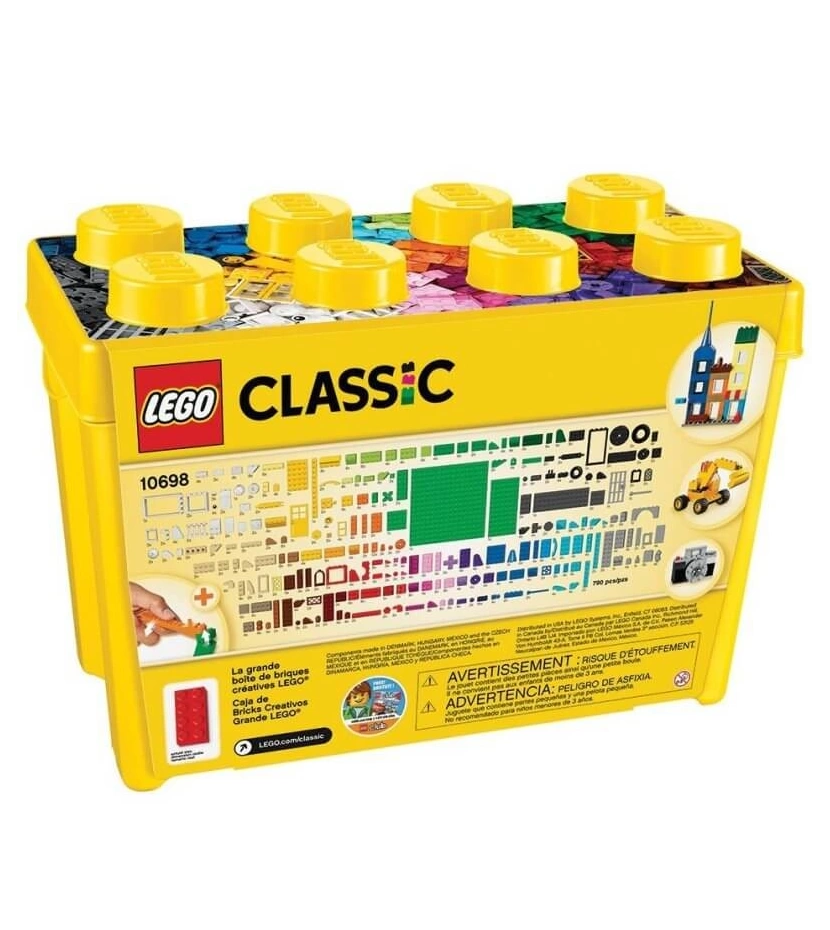 Caja Creativa Lego Grande Creative Brick Box 790 Piezas - VALMARA