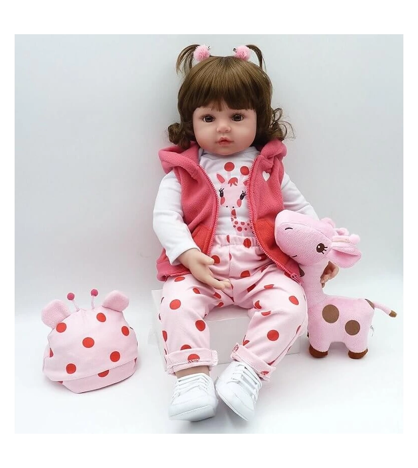 Muñeca Niña Reborn Realista Julieta Baby Doll 24" - VALMARA