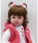 Muñeca Niña Reborn Realista Julieta Baby Doll 24" - VALMARA