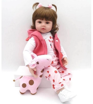 Muñeca Niña Reborn Realista Julieta Baby Doll 24"