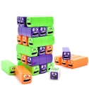 Jenga Wobbly Worms Juego De Mesa 24 Bloques Con Dado - VALMARA