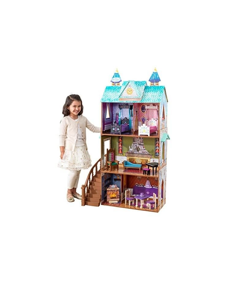 Kidkraft Casa De Juguete Grande Casa De Muñecas Palacio Frozen