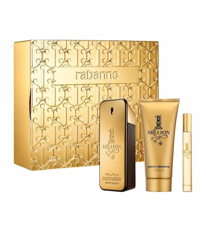 Estuche 1 Million De Paco Rabanne 3 Pcs Hombre - VALMARA