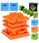 Cubo Laberinto 3D En Bloques Desarrolla Lógica Y Pensamiento - VALMARA