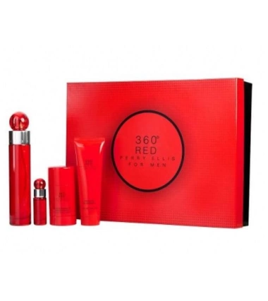 Estuche 360 Red De Perry Ellis Set X 4 Pcs Hombre