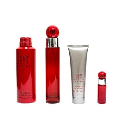 Estuche 360 Red De Perry Ellis Set X 4 Pcs Hombre