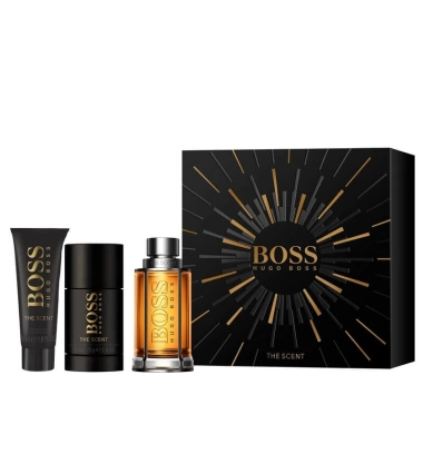 Set The Scent De Hugo Boss 3 Pcs Hombre EDP