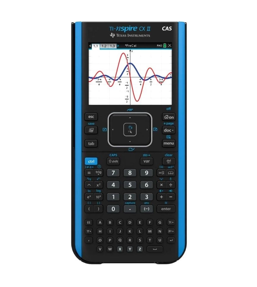 Texas Ti-Nspire Cx Ii 2 Cas Calculadora Graficadora Pantalla A Co - VALMARA