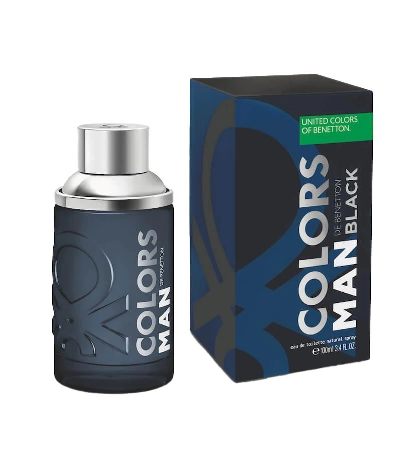 Colors Man Black De Benetton 100 ML Hombre EDT - VALMARA