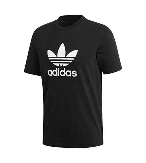 Camiseta Para Hombre Trefoil Tee De Adidas Originals Negra