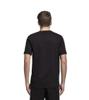 Camiseta Para Hombre Trefoil Tee De Adidas Originals Negra - VALMARA