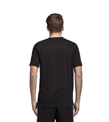 Camiseta Para Hombre Trefoil Tee De Adidas Originals Negra