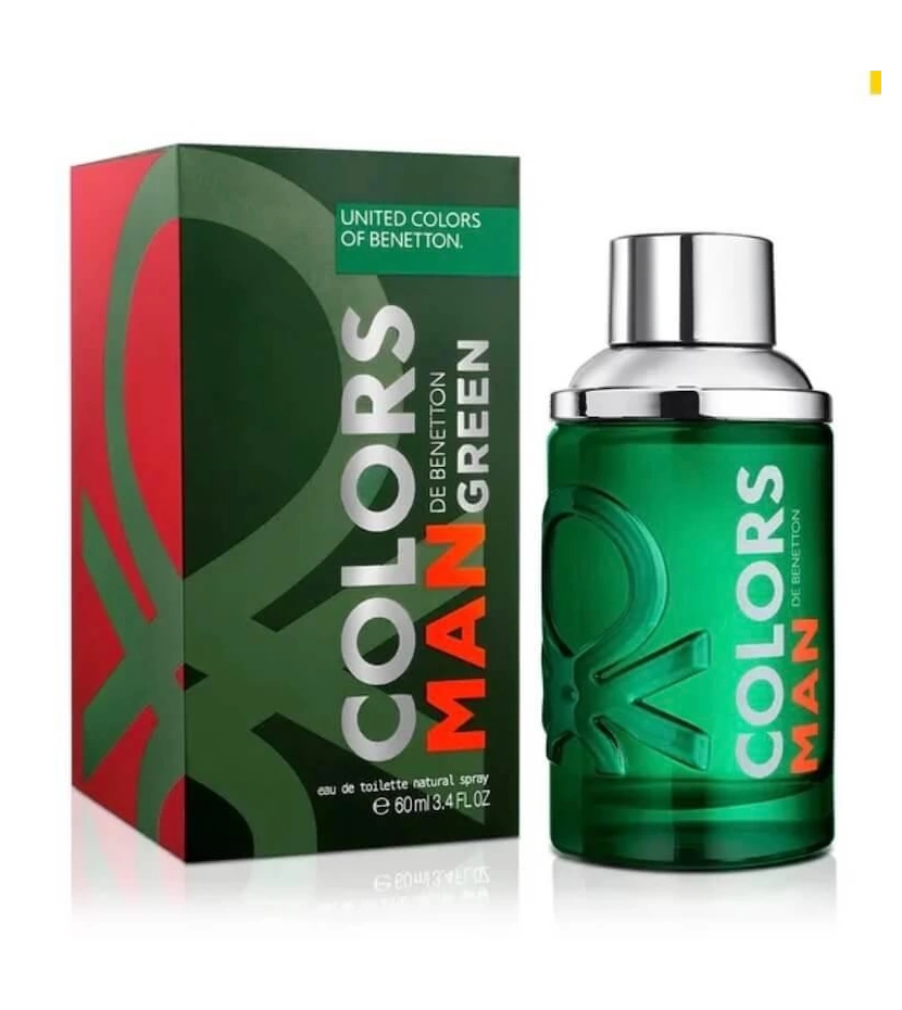 Benetton Colors Man Green 100 ML Hombre EDT - VALMARA