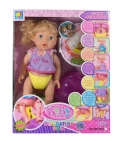 Muñeca Bebe Con Sonidos Hace Popo Baby Lovely + Accesorios - VALMARA