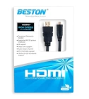 Cable Hdmi A Micro Hdmi Tipo D 1,8M Beston Con Ethernet Compatible Con 2K Y 4K - VALMARA