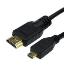 Cable Hdmi A Micro Hdmi Tipo D 1,8M Beston Con Ethernet Compatible Con 2K Y 4K - VALMARA