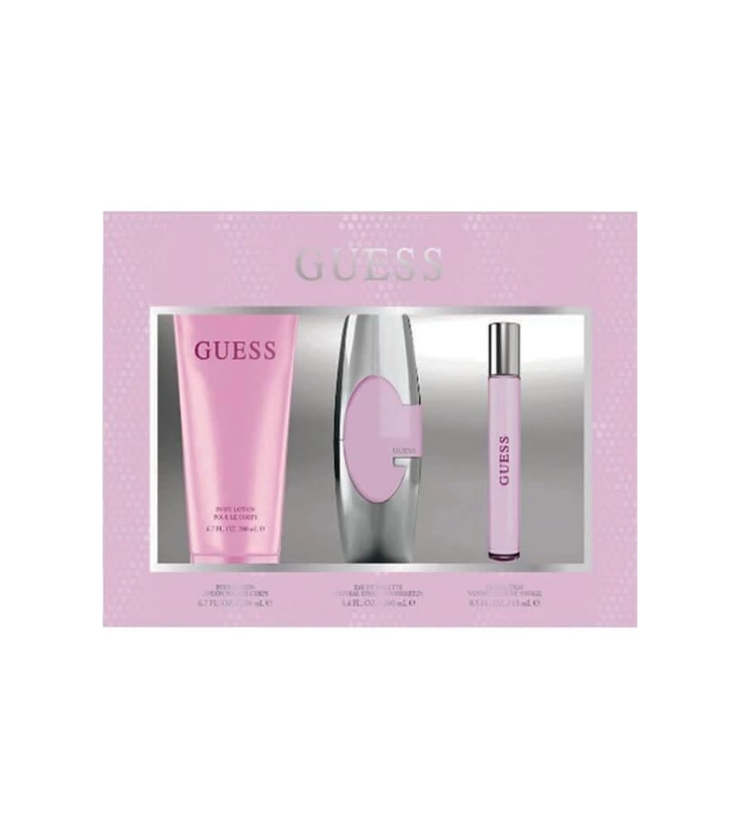 Estuche Guess Tradicional De Guess 3 Pcs Mujer EDT - VALMARA