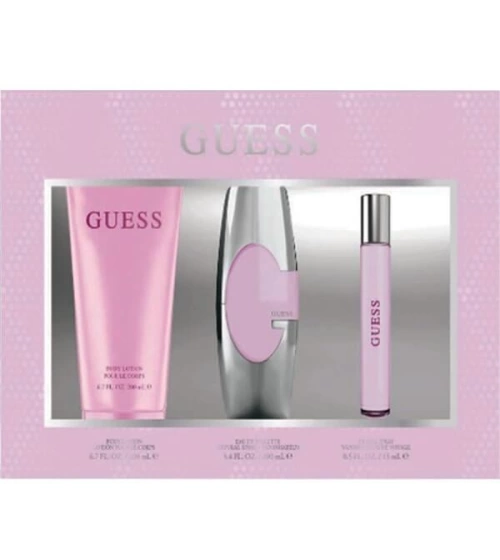 Estuche Guess Tradicional De Guess 3 Pcs Mujer EDT