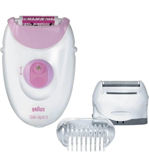 Depiladora Silk-Epil 3-3270 De Braun + Cabezal De Afeitado