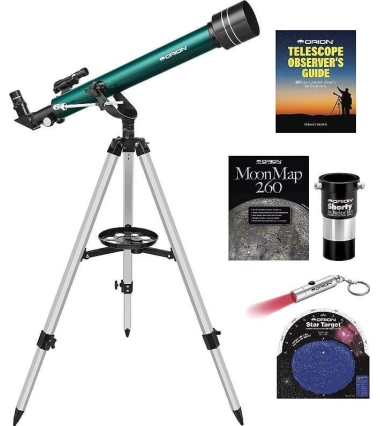 Telescopio Refractor Orion Observer Ii 60 Mm + Libro + Carta