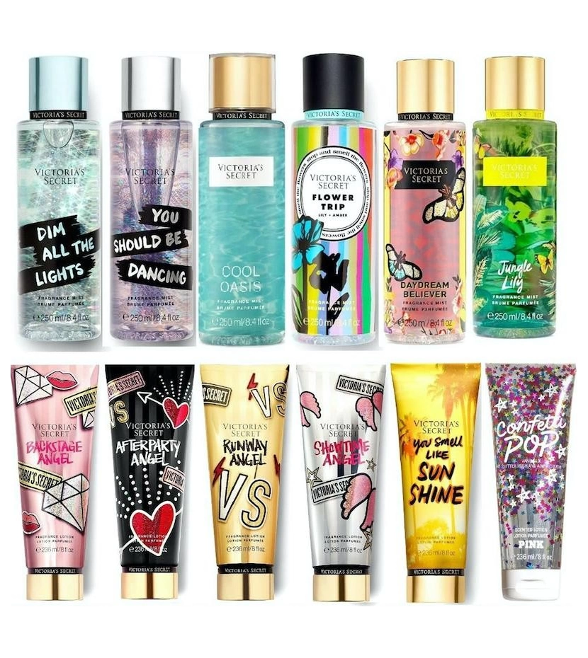 Cremas Y Splash Victoria's Secret Surtidos Por Mayor (12 Pcs