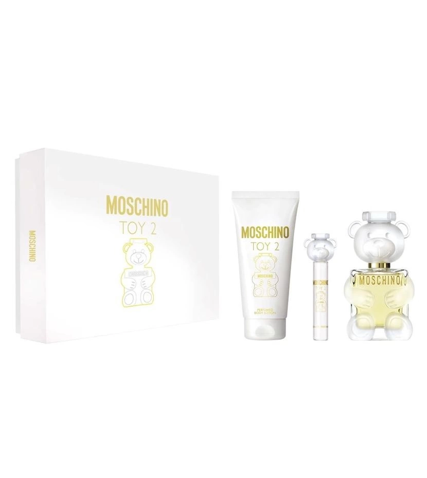 Estuche Set Toy 2 De Moschino 3 Pcs Mujer EDP - VALMARA