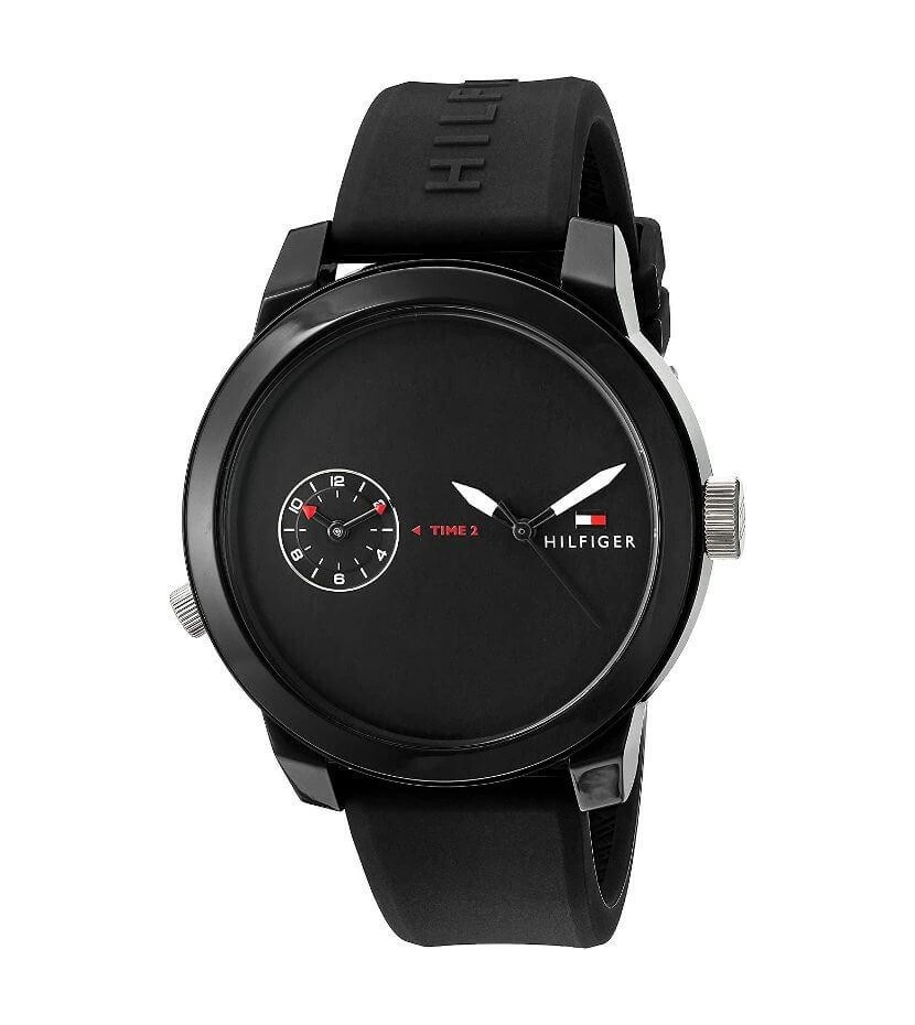 Reloj Tommy Hilfiger Denim 1791326 Deportivo 44Mm Negro - VALMARA