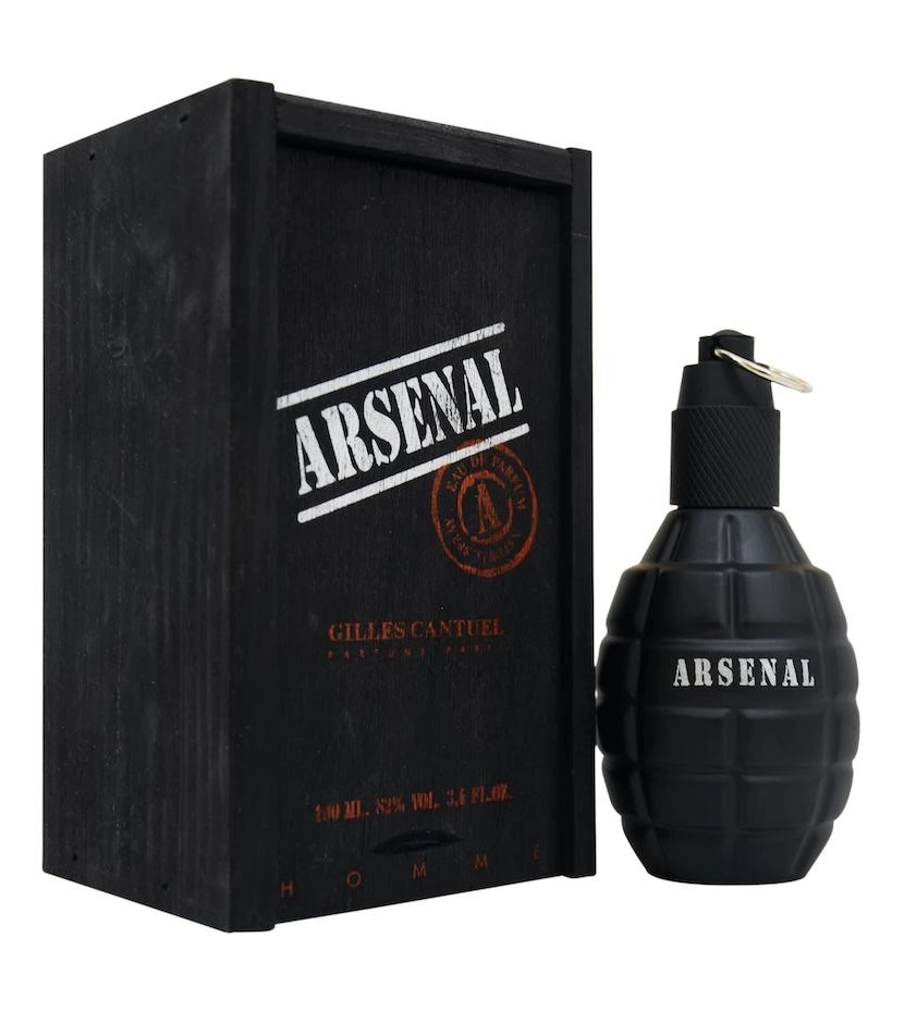 Arsenal Black De Gilles Cantuel 100 ML Hombre EDT - VALMARA