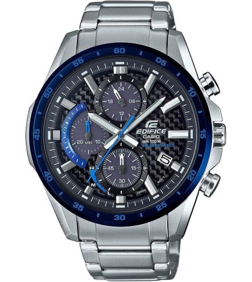 Reloj Casio Edifice Eqs-900Db-2Av Solar Cronografo Y Fecha