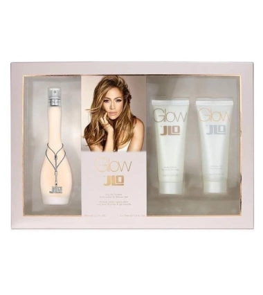 Estuche Set Glow De Jennifer Lopez 3 Pcs Mujer EDP