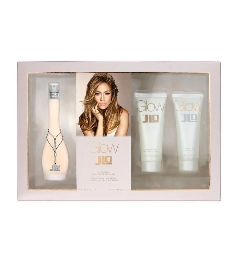 Estuche Set Glow De Jennifer Lopez 3 Pcs Mujer EDP - VALMARA