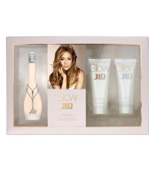 Estuche Set Glow De Jennifer Lopez 3 Pcs Mujer EDP