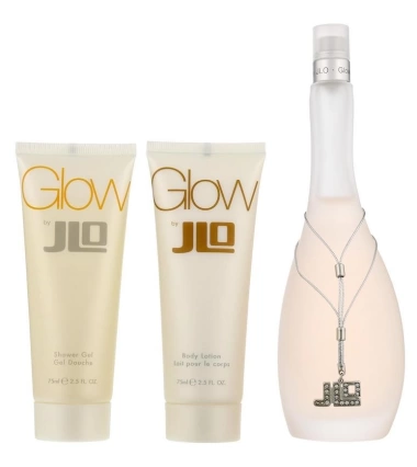 Estuche Set Glow De Jennifer Lopez 3 Pcs Mujer EDP