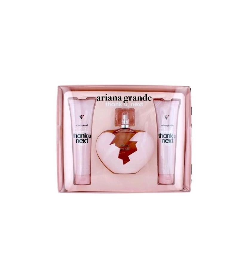 Estuche Thank U Next De Ariana Grande 3 Pcs Mujer EDP - VALMARA