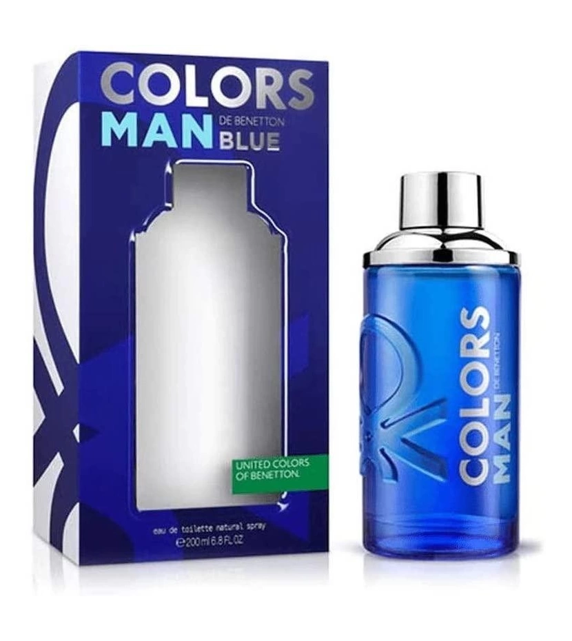 Colors Man Blue De Benetton 200 ML Hombre EDT - VALMARA