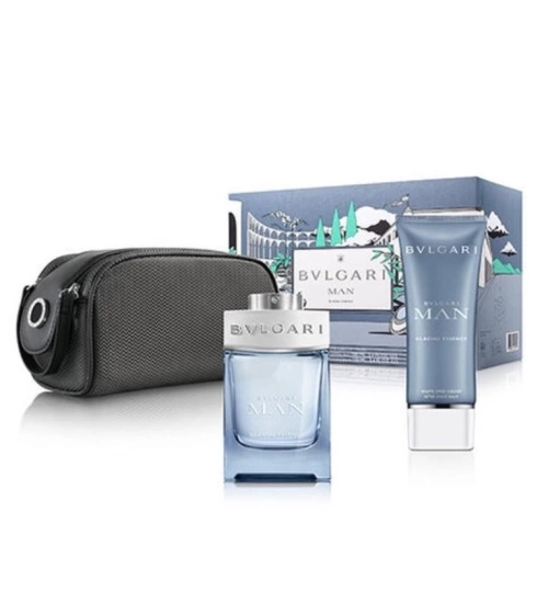 Estuche Glacial Essence De Bvlgari 3 Pcs Hombre EDP