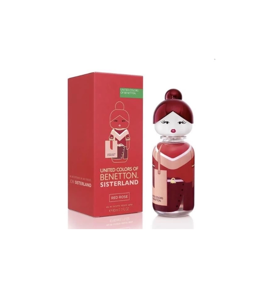 Sisterland Red Rose De Benetton 80 ML Mujer EDT - VALMARA