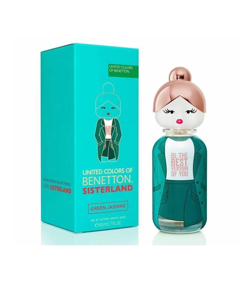 Sisterland Green Jasmine De Benetton 80 ML Mujer EDP - VALMARA