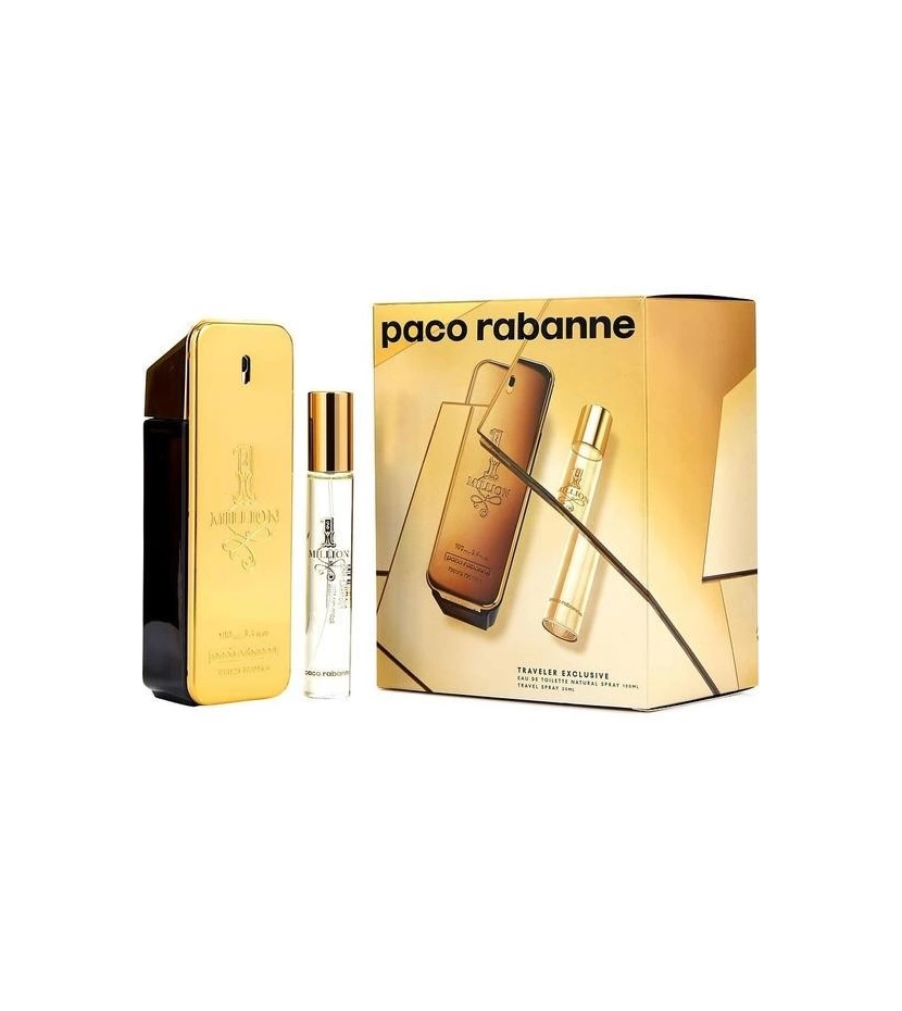 Estuche 1 Million Paco Rabanne 2 Pcs Hombre EDT - VALMARA