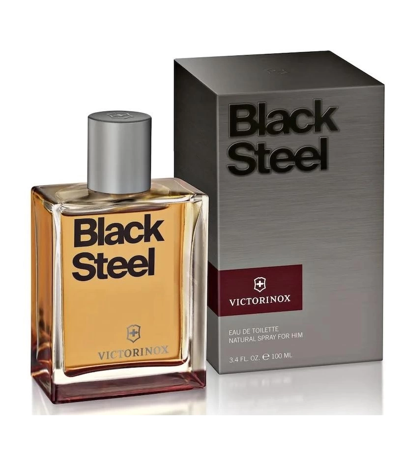 Black Steel De Victorinox 100 ML Hombre EDT - VALMARA