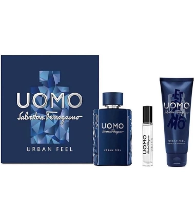 Estuche Ferragamo Uomo Urban Feel 100 ML Hm 3 Pcs Mujer EDT