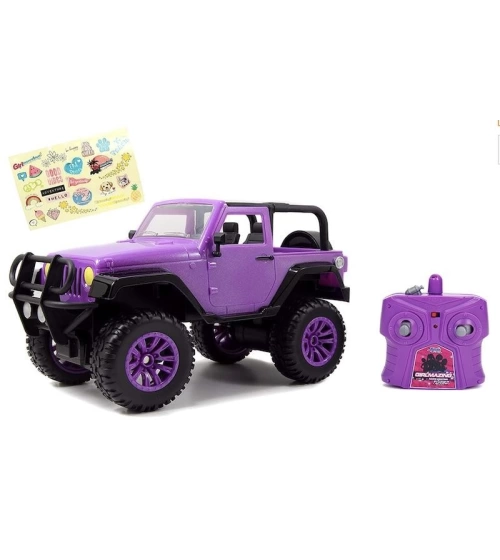 Carro Jeep Wrangler Para Niñas A Control Remoto Girlmazing Morado