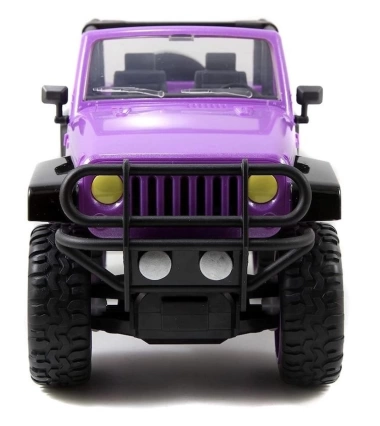 Carro Jeep Wrangler Para Niñas A Control Remoto Girlmazing Morado