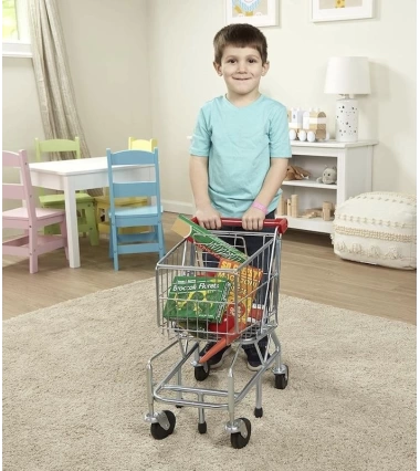 Carrito De Compras Para Niños Metalico Melissa & Doug