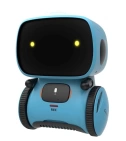 Robot Musical Inteligente Con Sensor Para Niños En Ingles Azul - VALMARA